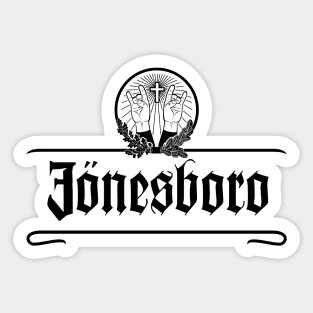 Jönesboro Sticker